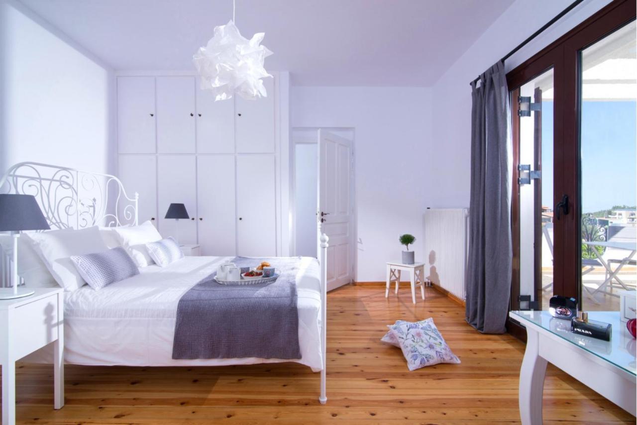 Luxury Villa Rosita W Heated Pool - Nature And Relax Epano Vathia Buitenkant foto