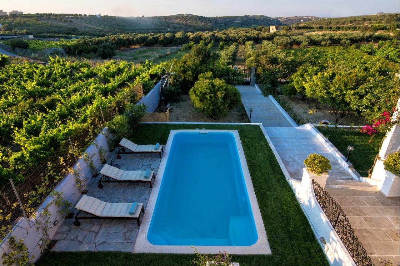 Luxury Villa Rosita W Heated Pool - Nature And Relax Epano Vathia Buitenkant foto